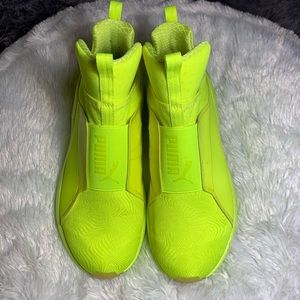 Puma Fierce Neon Yellow Sneakers! 🔥🔥🔥